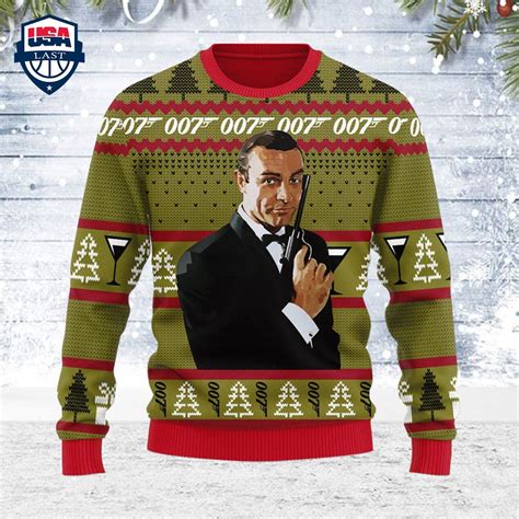 james bond christmas jumper.